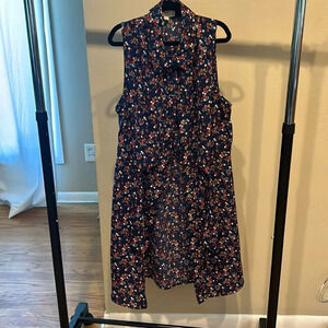 Be Bop Juniors' Tie-Front Shirtdress